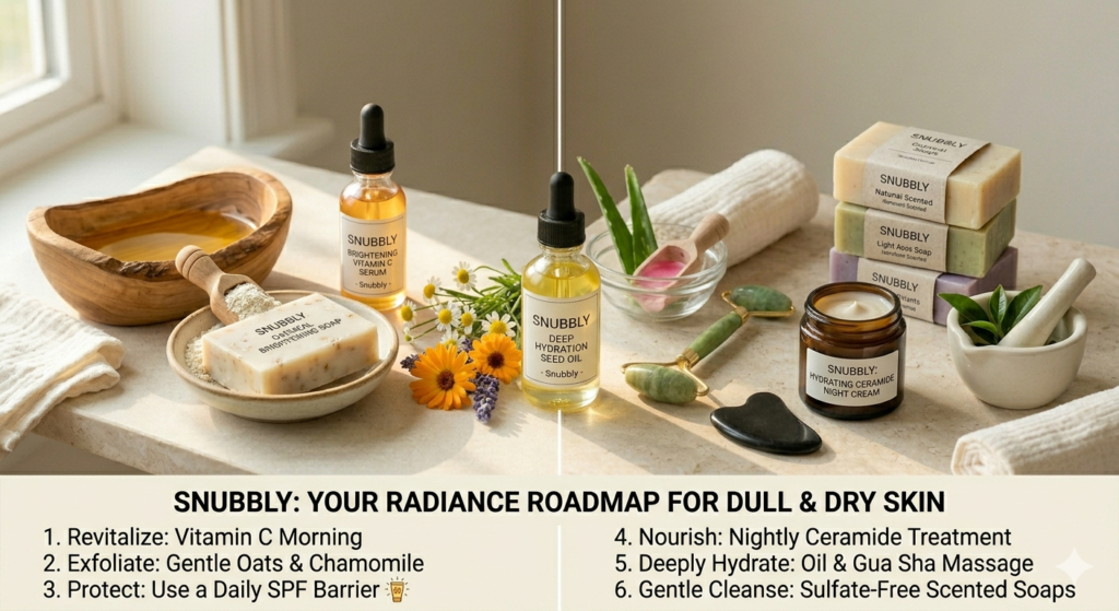Skincare Tips for Dull and Dry Skin